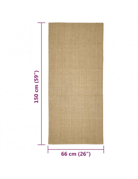 Tappeto in Sisal per Tiragraffi 66x150 cm