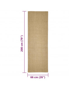 Tappeto in Sisal per Tiragraffi 66x200 cm