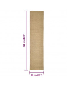 Tappeto in Sisal per Tiragraffi 80x350 cm