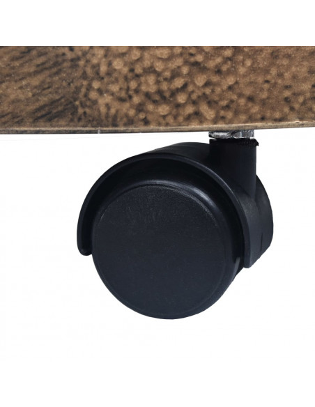 Carrelli Portavasi 6 pz Bronzo 38 cm in Plastica