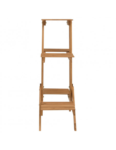 Piedistallo per Piante 83x25x83 cm in Legno di Abete