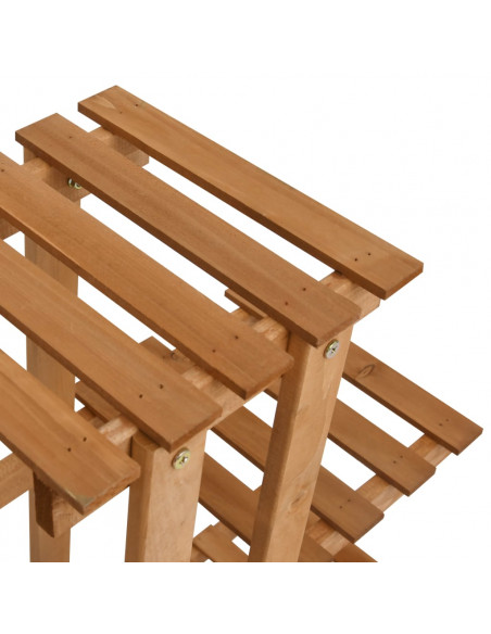 Piedistallo per Piante 83x25x83 cm in Legno di Abete