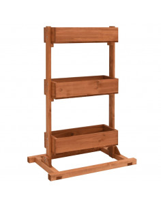 Fioriera 52x30x78 cm in Legno di Abete 2