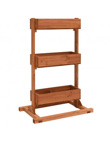 Fioriera 52x30x78 cm in Legno di Abete