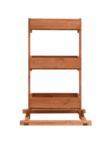 Fioriera 52x30x78 cm in Legno di Abete