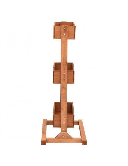 Fioriera 52x30x78 cm in Legno di Abete