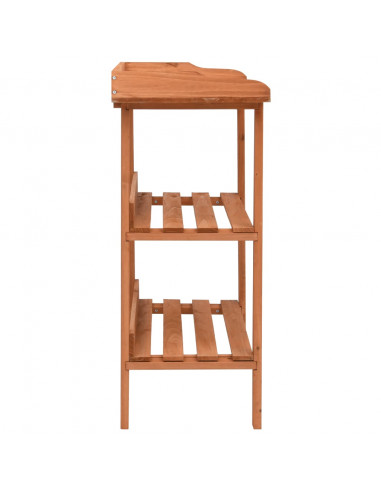 Supporto per Piante 76x37x89 cm in Legno di Abete