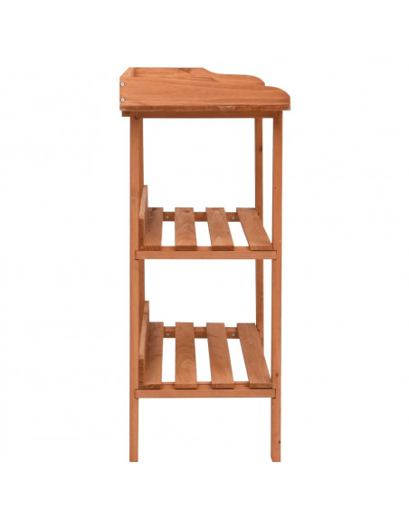 Supporto per Piante 76x37x89 cm in Legno di Abete