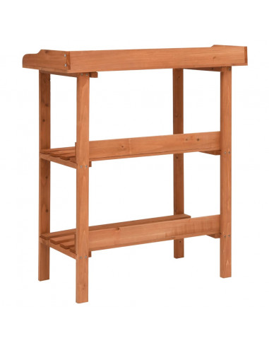 Supporto per Piante 76x37x89 cm in Legno di Abete