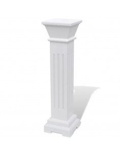 Supporto piante forma pilastro classico quadrato MDF 2