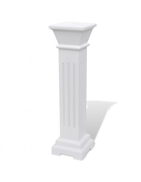 Supporto piante forma pilastro classico quadrato MDF