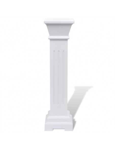 Supporto piante forma pilastro classico quadrato MDF
