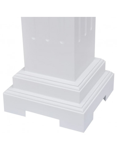 Supporto piante forma pilastro classico quadrato MDF