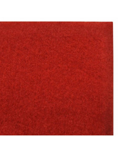 Tappeto Rosso 1 x 5 m Extra Spesso 400 g/m2