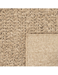 Tappeto ZIZUR 80x250 cm Aspetto Iuta per Interni ed Esterni