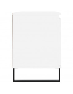 Mobile Porta TV Bianco 104x35x50 cm in Legno Multistrato 2