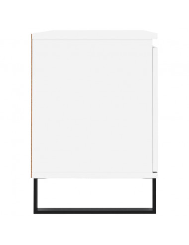 Mobile Porta TV Bianco 104x35x50 cm in Legno Multistrato