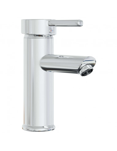 Mobile Bagno con Lavabo Integrato Rovere Fumo Legno Multistrato