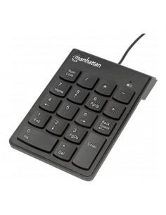 Tastierino numerico computer Manhattan IDATA KP BLK Numeric Pad