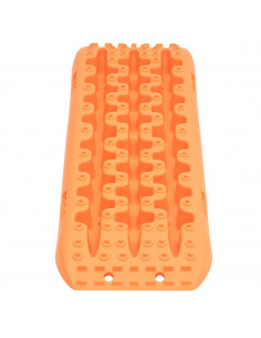 Tavole di Trazione 2 pz Arancioni 106x30,5x7 cm Nylon