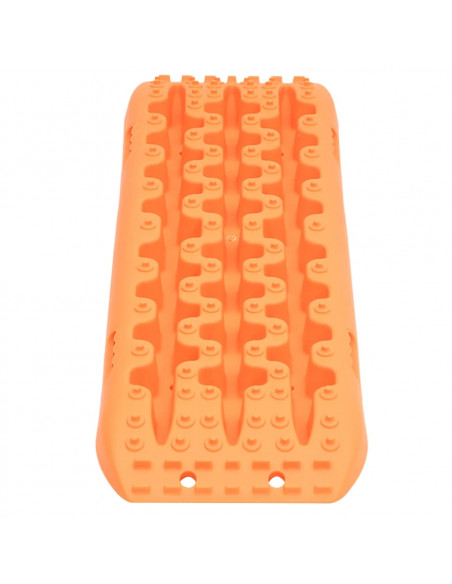 Tavole di Trazione 2 pz Arancioni 106x30,5x7 cm Nylon