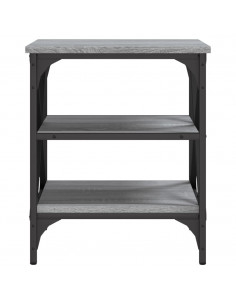 Tavolini 2 pz Grigio Sonoma 40x42x50 cm in Legno Multistrato