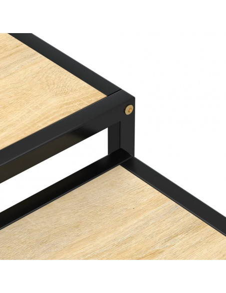 Tavolini 2 pz MDF Rovere Sonoma