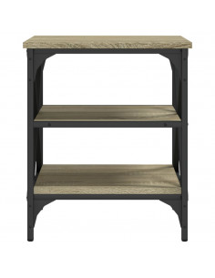 Tavolini 2 pz Rovere Sonoma 40x42x50 cm in Legno Multistrato
