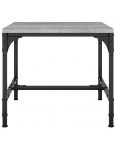 Tavolini 2pz grigio sonoma 40x40x35 cm in Legno Multistrato