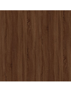 Tavolini 2pz Rovere Marrone 50x46x35cm in Legno Multistrato