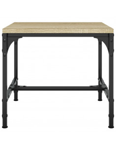 Tavolini 2pz Rovere Sonoma 40x40x35 cm in Legno Multistrato