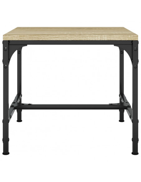 Tavolini 2pz Rovere Sonoma 40x40x35 cm in Legno Multistrato