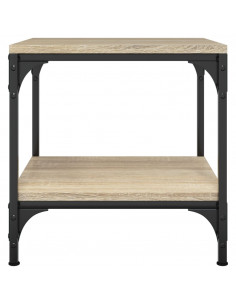 Tavolini 2pz rovere sonoma 40x40x40 cm in Legno Multistrato