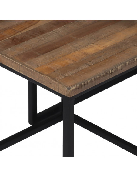 Tavolini a Incastro 3 pz in Legno Massello di Teak