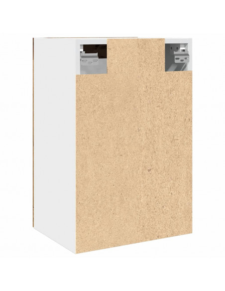 Mobile Pensile Vetro Legno Antico 40x31x60 cm Legno Multistrato