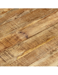 Tavolini da Caffè Impilabili 2 pz in Legno Massello di Mango