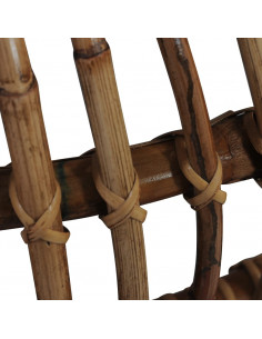 Tavolini da Salotto 2 pz in Rattan Naturale