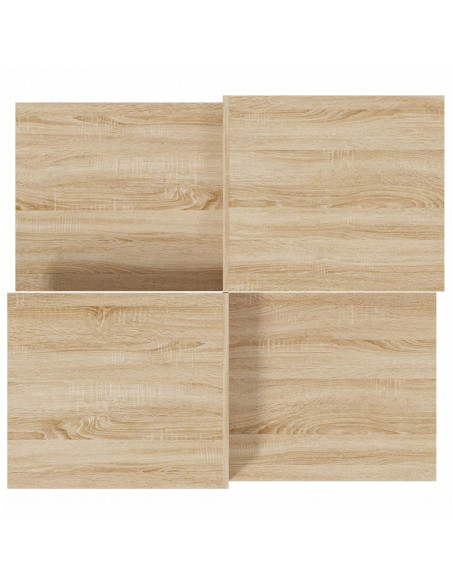 Tavolini da Salotto 2 pz Rovere Sonoma in Legno Multistrato
