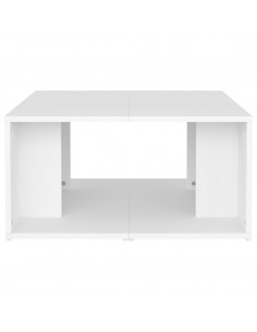 Tavolini da Salotto 4 pz Bianchi 33x33x33 cm in Multistrato