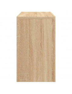 Tavolini da Salotto Impilabili 3 pz Rovere Sonoma in Truciolato