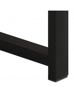 Tavolini Impilabili 3 pz in Legno Massello di Mango