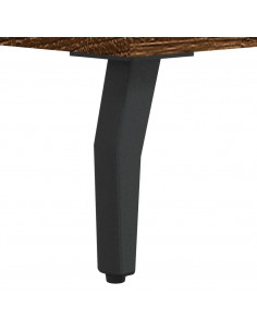 Tavolini Salotto 2 pz Rovere Marrone 50x50x40 Legno Multistrato