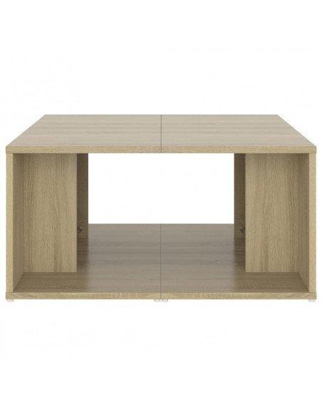 Tavolini Salotto 4pz Rovere Sonoma 33x33x33cm Legno Multistrato