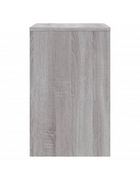 Tavolini Salotto Impilabili 3pz Grigio Sonoma Legno Multistrato