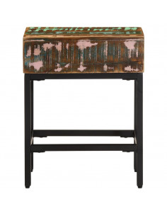 Tavolino 40x30x51 cm in Legno Massello di Recupero