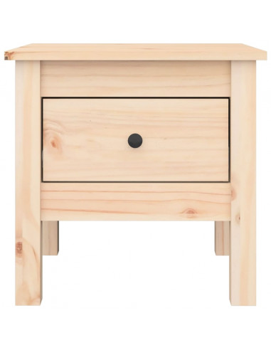Tavolino 40x40x39 cm Legno Massello di Pino