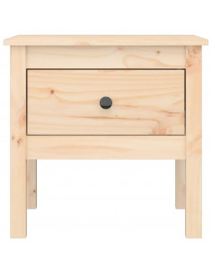 Tavolino 50x50x49 cm Legno Massello di Pino