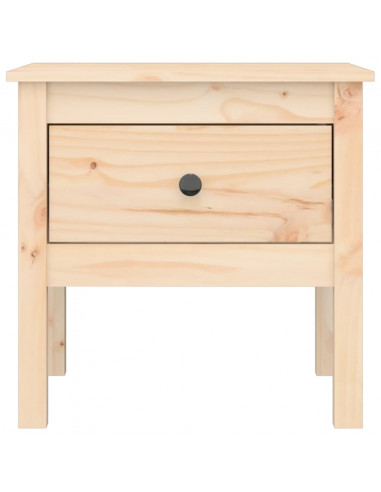 Tavolino 50x50x49 cm Legno Massello di Pino