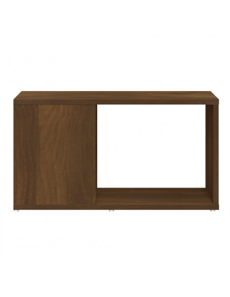 Mobile Porta TV Rovere Marrone 60x24x32 cm in Legno Multistrato