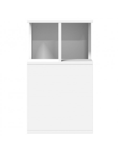 Tavolino Bianco 35x35x60 cm in Legno Multistrato